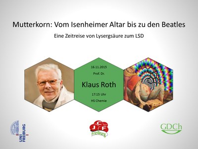 Poster zum Vortrag von Prof. Roth